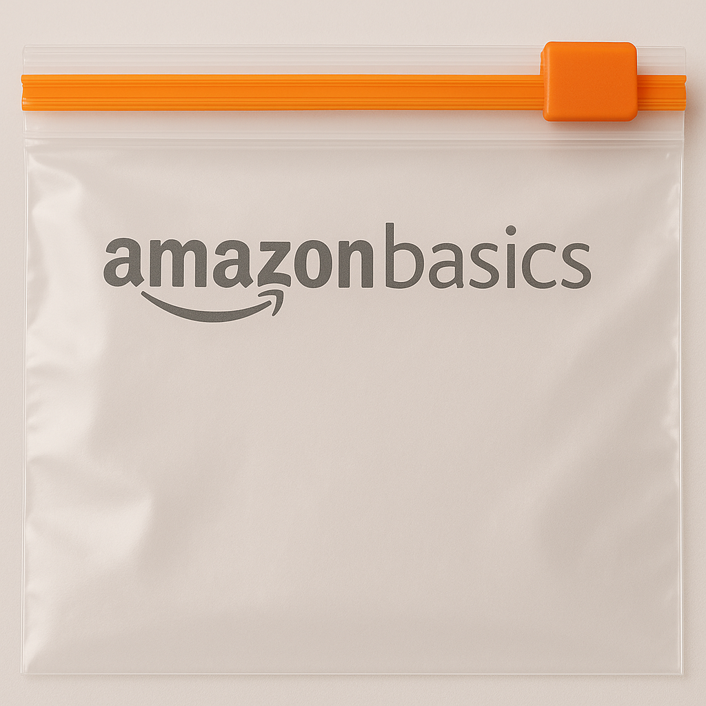 GREENTWISH Zip 'N' Seal (Pack of 30) Slider Zip Lock Bags, Ziplock Bag for Food Storage, Freezer/Microwave Safe, BPA Free Reusable LDPE Transparent Zipper Bag | Size: 9 x 10 Inch (Medium)