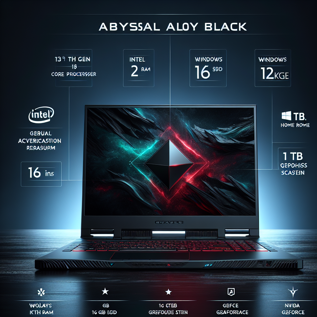 Acer Predator Helios 16 Gaming Laptop 13th Gen Intel Core i9 (Windows 11 Home/16 GB RAM/1 TB SSD/NVIDIA® GeForce RTX™ 4070) PH16-71, WQXGA Display, Abyssal Black, 2.6 KG