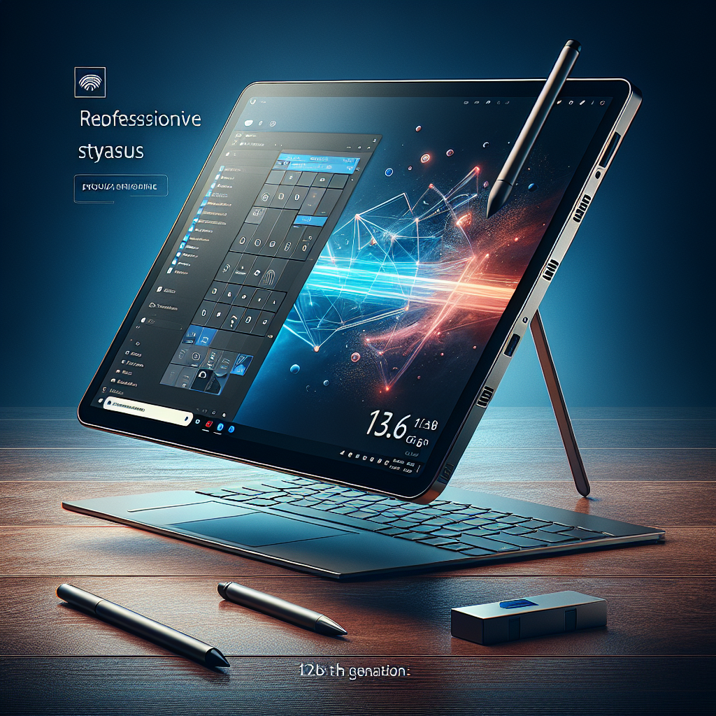 Acer Spin 5 (2 in 1) Professional Laptop with Active Stylus Pen (12th Gen Intel Core i7/16GB RAM/1 TB SSD/Windows 11 Home/MS Office/Fingerprint Reader) SP514-51N with 35.6 cm (14 inches), 1.3 KG