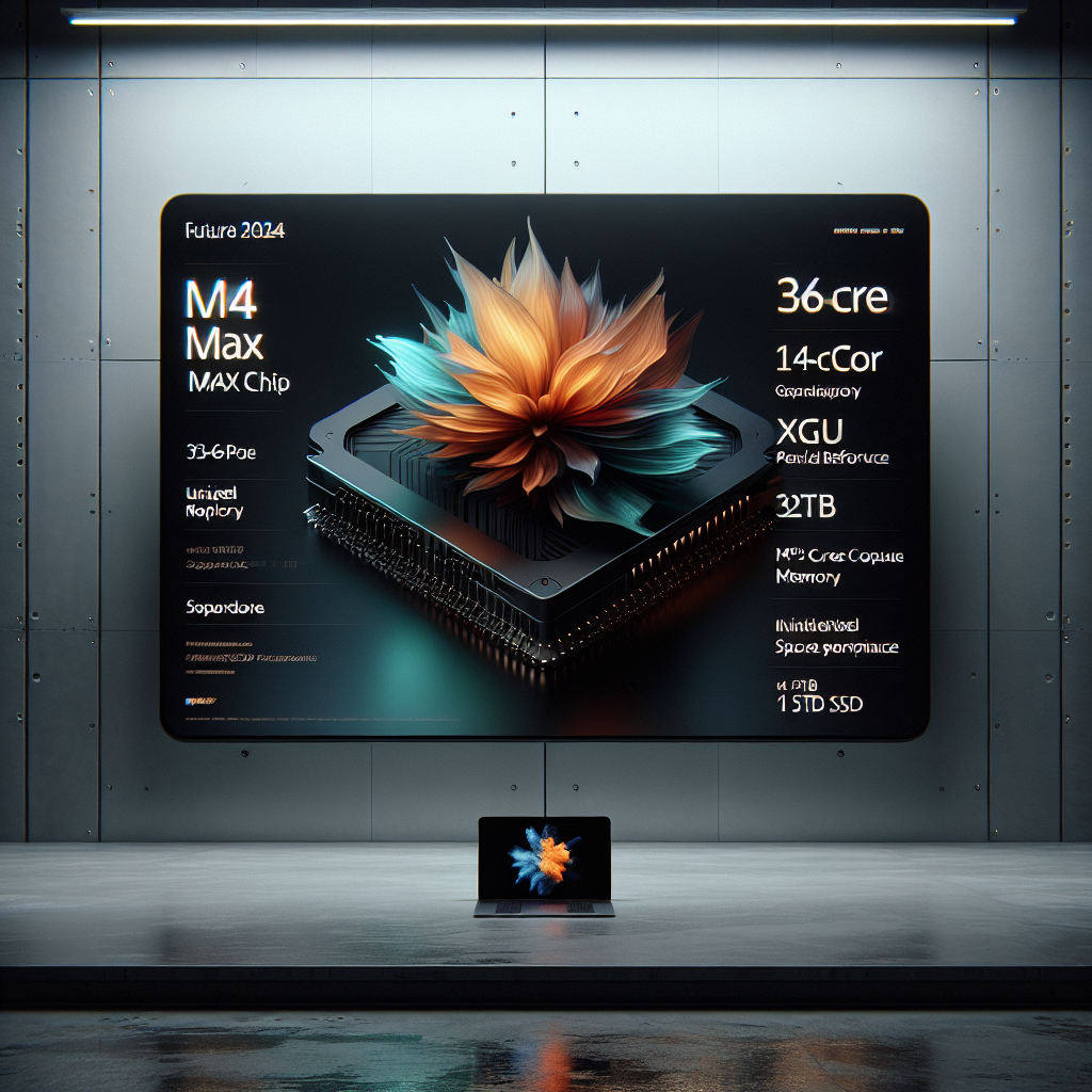 Apple 2024 MacBook Pro Laptop with M4 Max chip with 14‑core CPU and 32‑core GPU: Built for Apple Intelligence, (14.2″) Liquid Retina XDR Display, 36GB Unified Memory, 1TB SSD Storage; Space Black