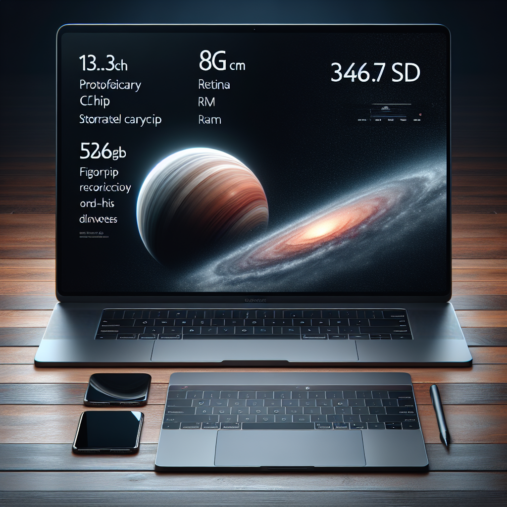 Apple MacBook Air Laptop: Apple M1 chip, 13.3-inch/33.74 cm Retina Display, 8GB RAM, 256GB SSD Storage, Backlit Keyboard, FaceTime HD Camera, Touch ID. Works with iPhone/iPad; Space Grey