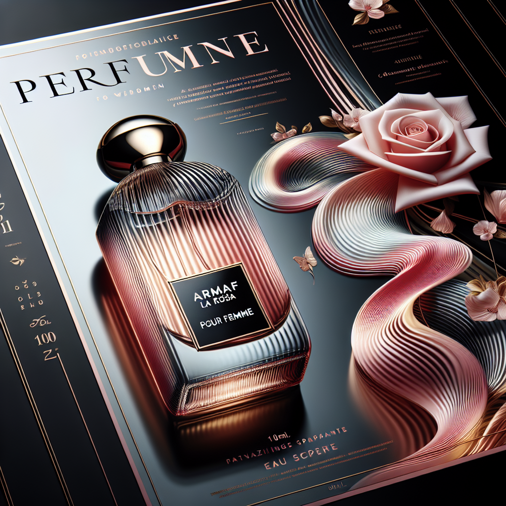 ARMAF La Rosa Pour Femme Perfume For Women 100 Ml Edp, Scented, Liquid