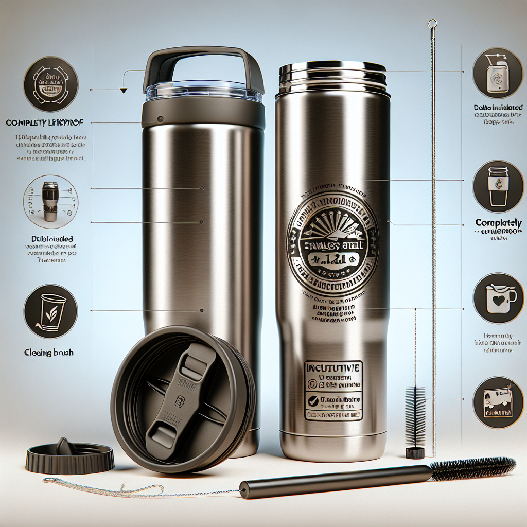 Boldfit Tumbler Bottle Water Bottle with Lid and Straw 1.2L Stainless Steel Double Insulated Tumblers for Hot & Cold Drink 100% Leakproof Tumbler with Handle & Reusable Straw Sipper with Brush 1200ml