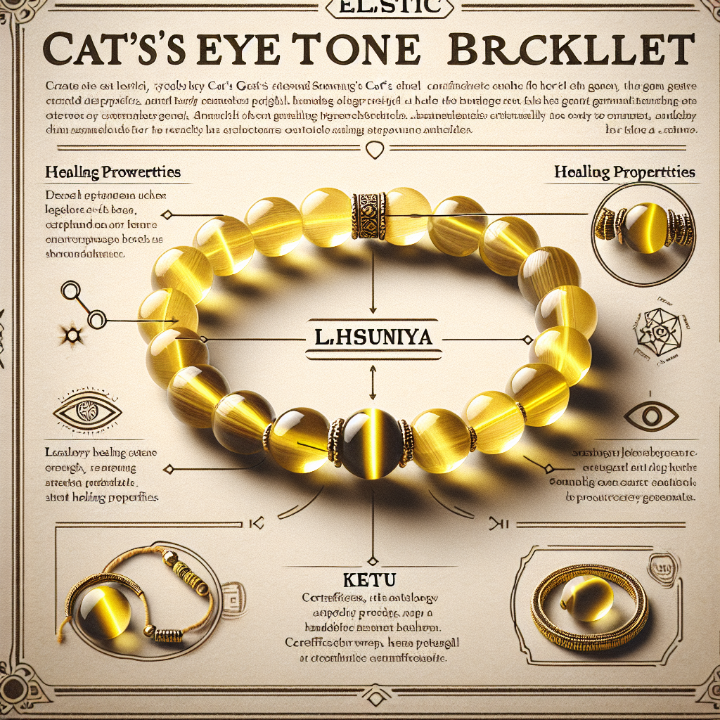 Dane Gems Cats Eye Stone Bracelet Original Certified Stylish Lehsuniya Bracelet Lahsunia Ketu Bracelet Elastic Yellow Cats Eye Gemstone Cats Eye Bracelet For Men & Women लहसुनिया रत्न ब्रेसलेट Bracelet For Man Bracelet For Girls Stylish Healing Bracelet Bead Bracelet with Certificate Bracelet Original Certified Healing Crystal Bracelet Chakra Healing Bracelet Healing Stone Bracelet Gemstone Bracelet Stretchable Bracelet For Women Astrology Bracelet Adjustable Bracelet Elastic Bracelet Handmade Bracelet Hand Bracelet Wrist Bracelet