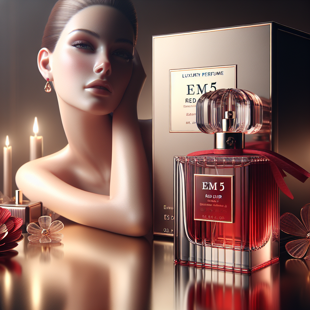 EM5™ Red Elixir Perfume for Women | Sweet Vanilla Fruity | EDP Strong and Long Lasting Fragrance | Luxury Gift for Women