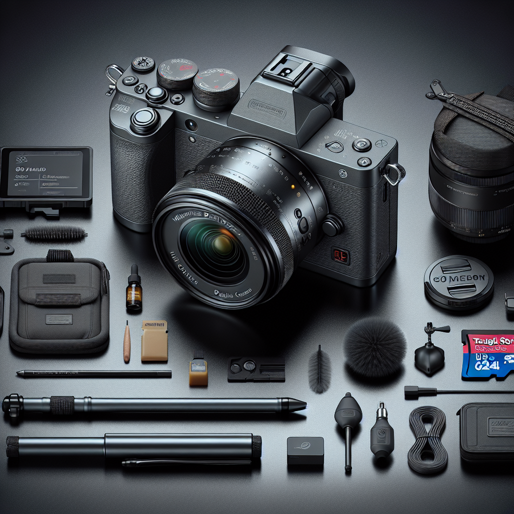 Fujifilm X-T50 Mirrorless Digital Camera Body Bundle with 64GB SF-M Tough Series UHS-II SDXC Memory Card + Cleaning kit + Camara Bag + Vlogging Tripod + More Accessories - Charcoal Silver