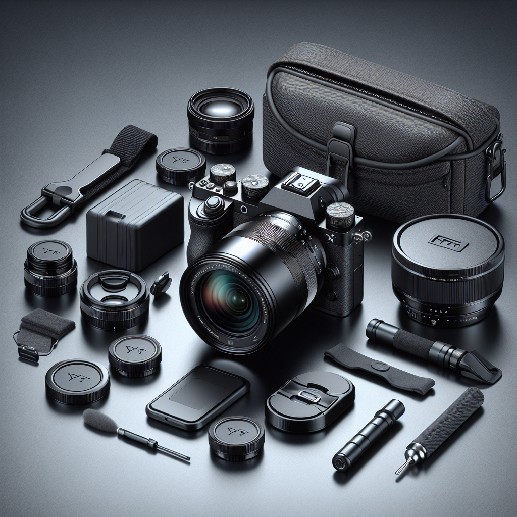 Fujifilm X-T50 Mirrorless Digital Camera XF16-50mmF2.8-4.8 R LM WR Lens Bundle Kit with Accessories - Black