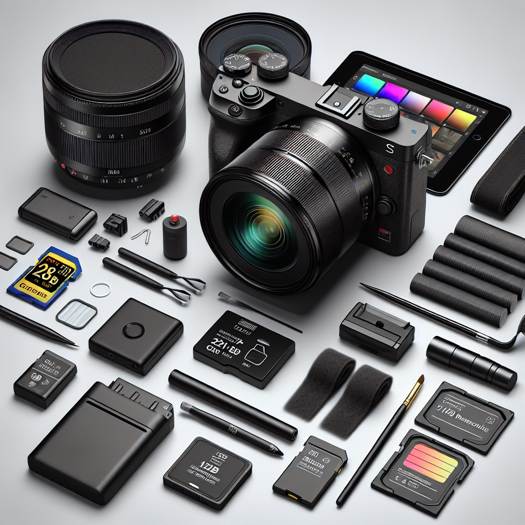 Fujifilm X-T50 with XF 16-50mm Lens in Black (16828507) Bundle Including: 2X 128 GB Memory Card, 2X Rechargeable Battery, Battery Charger, Filter Kit, Art Studio Software, Hand Strap, Cleaning Kit