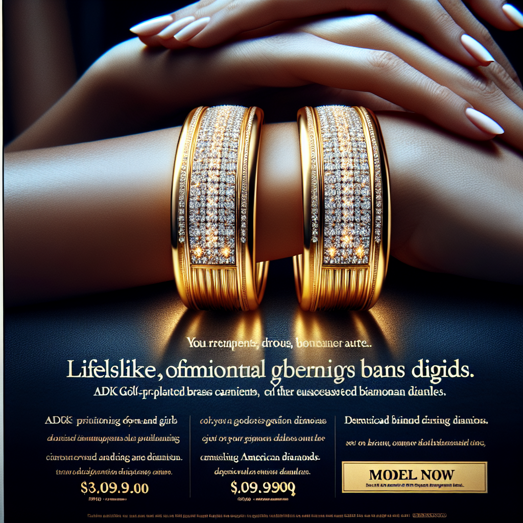 I Jewels 18K Gold Plated Traditional Brass Bangles Encased With American Diamonds For Women/Girls (ADB433Q) (Set of 2)