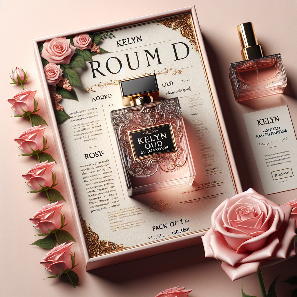 KELYN Rosy Oud Eau De Parfum Luxury Perfume For Women Long Lasting Fragrance Body Spray EDP Gift For Girls (Pack Of 1, 100Ml)