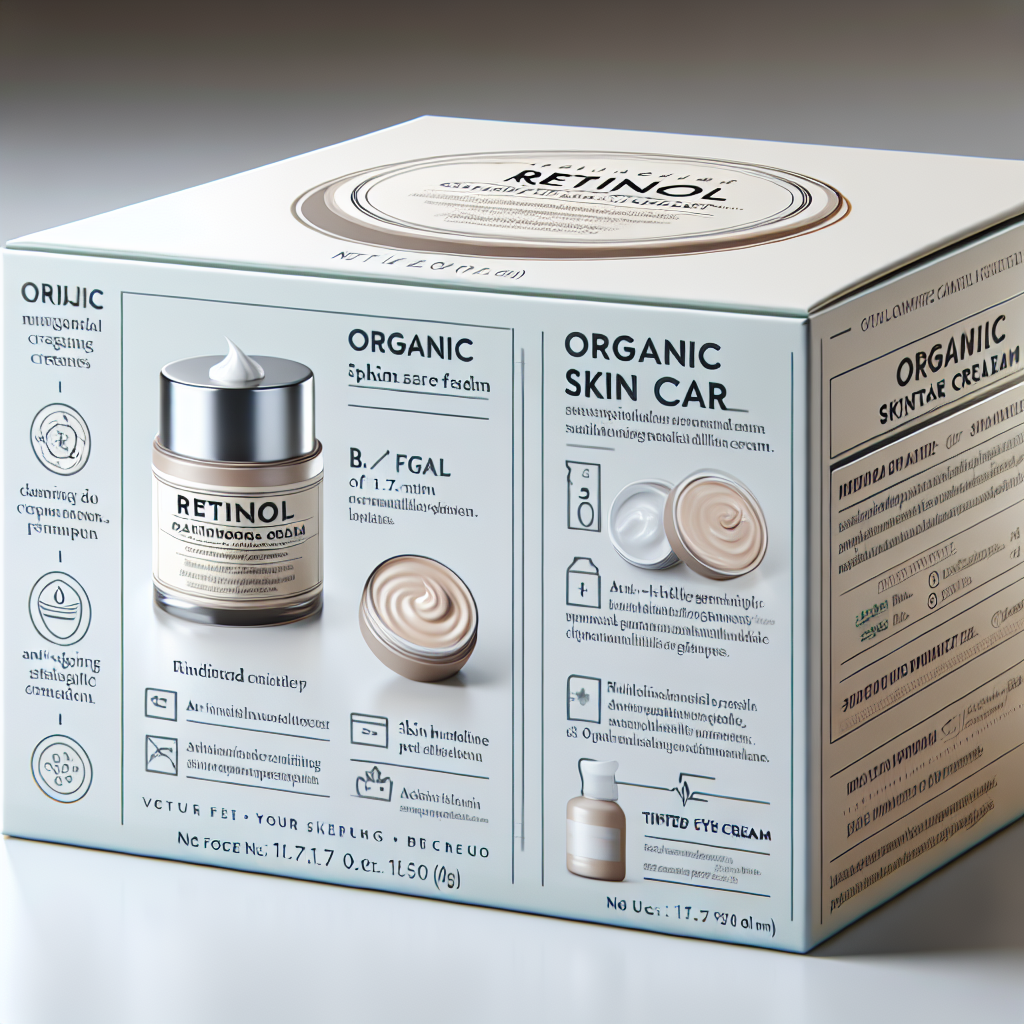 My Organic Zone My-Organic-Zone Retinol-Cream, Best-Face-Moisturizer & Skin-Hydrator, Anti-Aging, Anti-Wrinkle Moisturizing-Face-Lotion, Helps-With-Dry-Skin or Sensitive-Skin, Tinted-Eye-Cream (1. 7 fl. oz/50 ml)