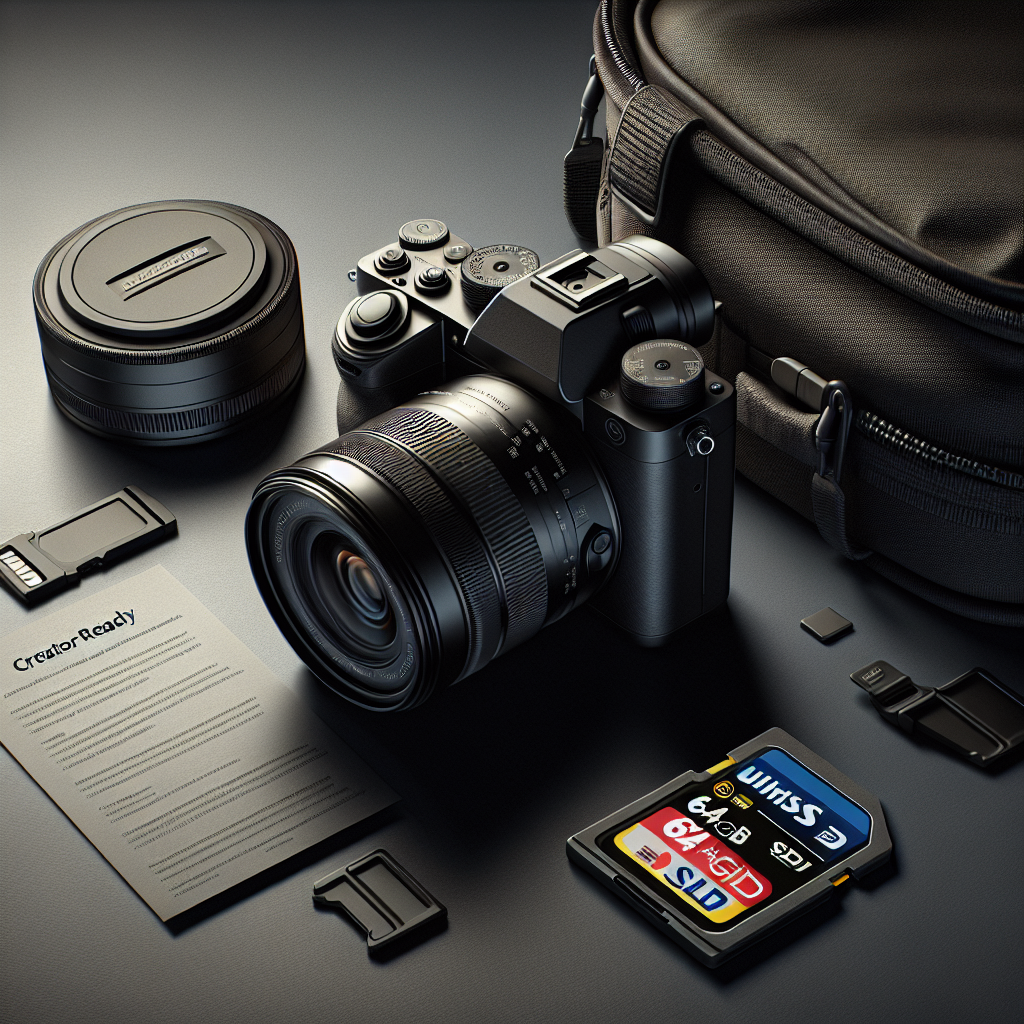 Nikon Z30 Kit with Z Dx 18-140Mm Lens,64Gb Uhs-I Sd Card,Bag,&Mh-32-Creator-Ready Digital Camera,Black