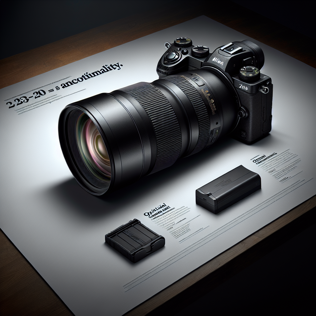 Nikon Z5 DSLR Camera Lens Kit 24-200 with Additional Battery, Optical Zoom (Black)