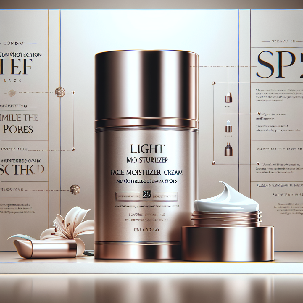 Olay Luminous Whip Light Face Moisturizer Cream SPF 25, Visibly Reduce Dark Spots & Minimize The Look Of Pores,...