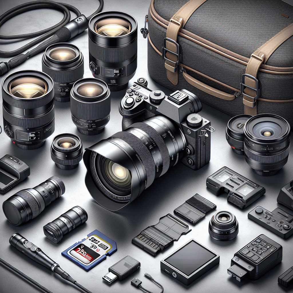 Panasonic LUMIX G85 4K Mirrorless Camera with G Vario 12-60mm and 45-150mm Lens, 128GB SD Card, Camera Bag, Battery and Dual Charger, 58mm Lens Set, Digital Flash, Tripod and Cable Bundle (9 Items)