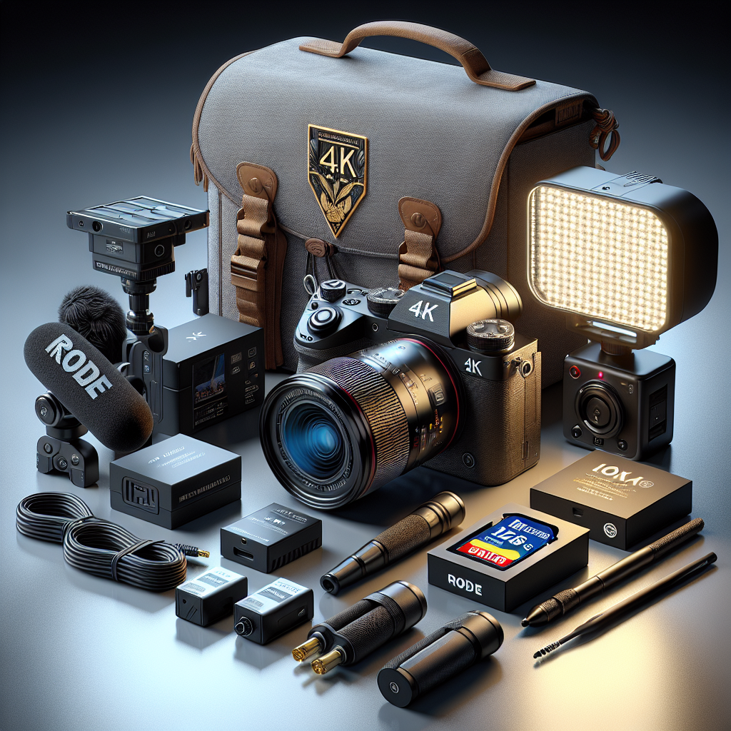 Panasonic LUMIX GH5 4K Mirrorless Digital Camera, 20.3 Megapixel DC-GH5 (Body), Essential Bundle with LED Light, RODE VideoMicro Mic, Backpack, Battery, Charger, 128GB SD Card and Accessories