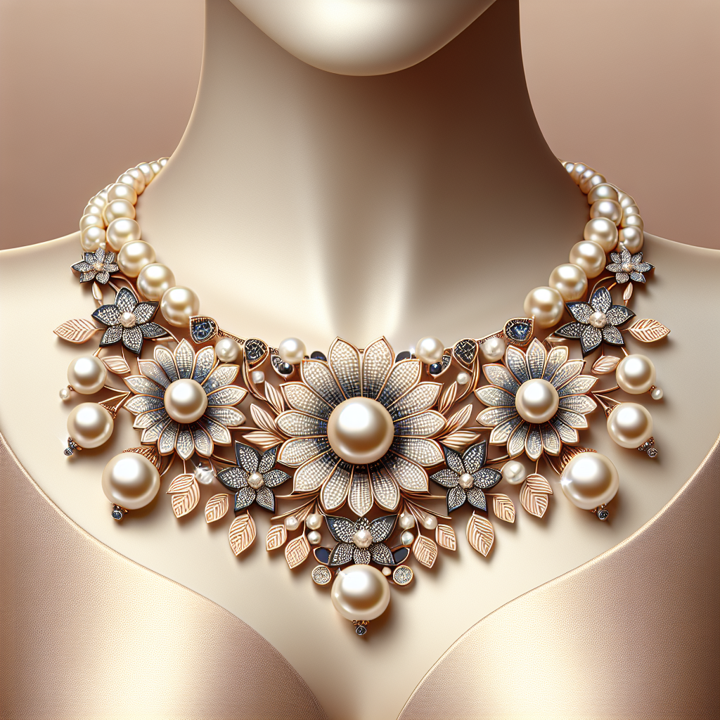 Shining Diva Fashion Latest Stylish Design Fancy Traditional Pearl Necklace Jewellery Set for Women (15945s)