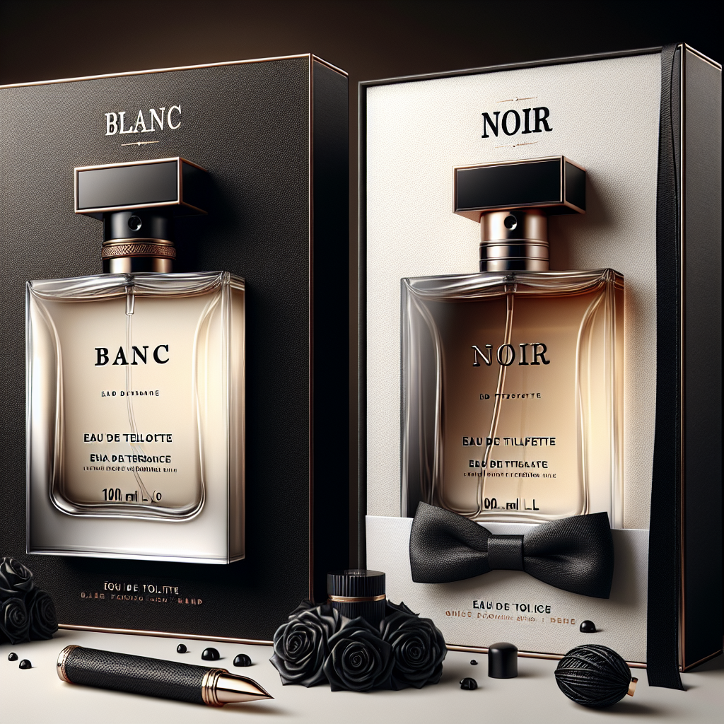 The Man Company Blanc and Noir Perfume for Men - 100ml Each | Premium Long-Lasting Fragrance | Eau De Toilette for Men | Gift for Him